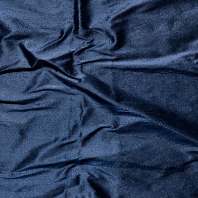 Anisha 102 Navy in TELAFINA XIV Blue Drapery SILK Solid Silk   Fabric