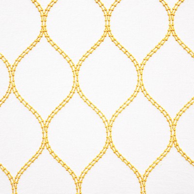 Balcony 309 Marigold in COLOR THEORY VOL. V - SORBET Gold Drapery COTTON/23%  Blend Fire Rated Fabric Diamond Ogee  CA 117   Fabric