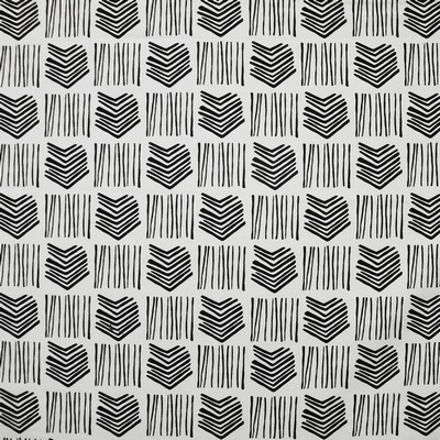 Cardinal 311 Domino in COLOR WAVES-DOMINO EFFECT Black COTTON  Blend Fire Rated Fabric Abstract  Heavy Duty CA 117  NFPA 260   Fabric