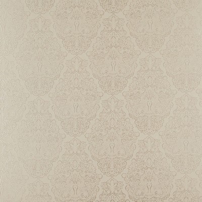 Cecil 643 Cream in COLOR WAVES-NOMAD Beige POLYESTER  Blend Fire Rated Fabric Classic Damask   Fabric