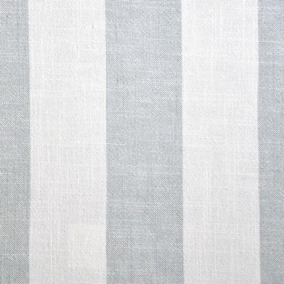 Copacabana 510 Powder in STRIPES & CHECKS Blue Multipurpose LINEN/45%  Blend Heavy Duty Wide Striped   Fabric