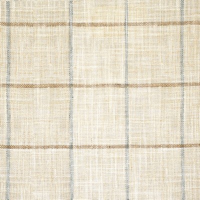 Cut Across 522 Lagoon in STRIPES & CHECKS Beige Drapery POLYESTER Check  High Performance  Fabric