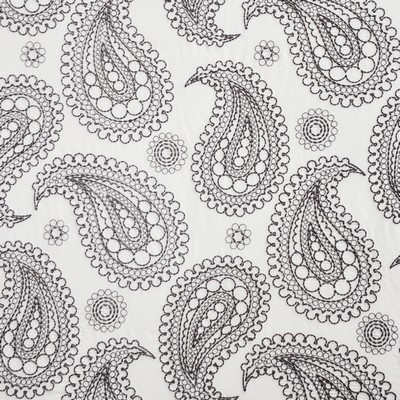 Deveaux 306 Siberian in TELAFINA XIV Drapery SILK
EMB-  Blend Classic Paisley  Embroidered Silk  Modern and Contemporary Silk   Fabric