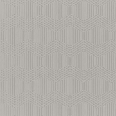 Dais 627 Stone in WIDE-WIDTH DRAPERY II Grey POLYESTER/37%  Blend Fire Rated Fabric Geometric  CA 117   Fabric