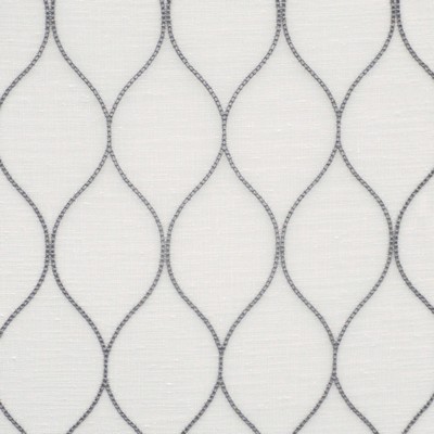 Derby 439 Thunder in SHEER THREADS Drapery POLYESTER Fire Rated Fabric Crewel and Embroidered  Contemporary Diamond  NFPA 701 Flame Retardant  Extra Wide Sheer  Printed Sheer   Fabric