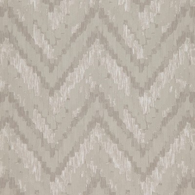 Frida 624 Dune in WIDE WIDTH DRAPERY Grey POLYESTER/24%  Blend Fire Rated Fabric Zig Zag   Fabric