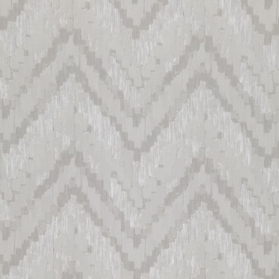 Frida 629 Wool in WIDE WIDTH DRAPERY Grey POLYESTER/24%  Blend Fire Rated Fabric Zig Zag   Fabric