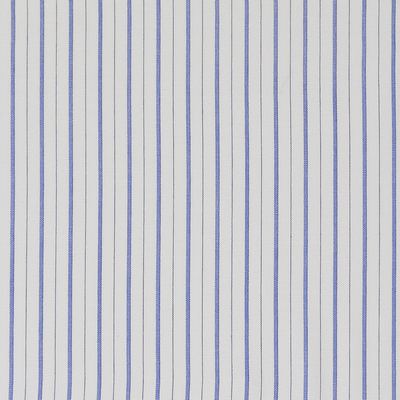 Gosha 128 Frosty in COLOR THEORY-VOL.II TRUE BLUE Multipurpose COTTON/ Fire Rated Fabric CA 117  NFPA 260  Striped Flame Retardant  Small Striped  Striped   Fabric