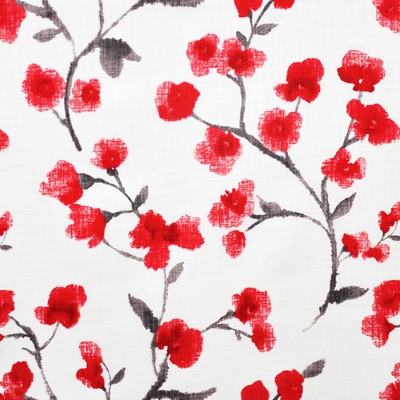 Hokkaido 340 Cerise in COLOR THEORY VOL. V - SORBET Red Multipurpose COTTON Jacobean Floral  Modern Floral Oriental   Fabric