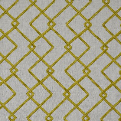 Insets 531 Turmeric in COLOR THEORY-VOL.II FOOLS GOL COTTON/25%  Blend Fire Rated Fabric Trellis Diamond   Fabric