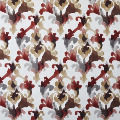 Louisa 320 Mesa in COLOR THEORY-VOL.III SANGRIA(S POLYESTER  Blend Medium Duty Modern Floral  Fabric
