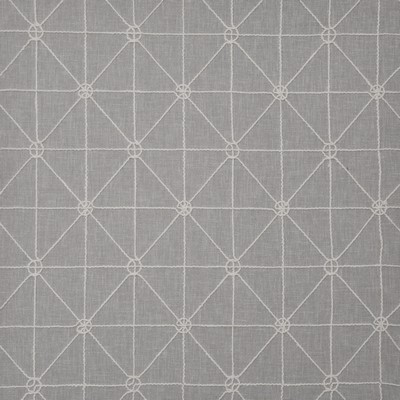 Love Lock 420 Storm in COLOR THEORY-VOL.III LONDON FO Grey POLYESTER/36%  Blend Diamonds and Dot   Fabric