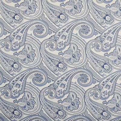 Milady 116 Bluebell in PW-VOL.I DEEP SEA Blue POLYESTER/ Fire Rated Fabric High Performance CA 117  Classic Paisley   Fabric