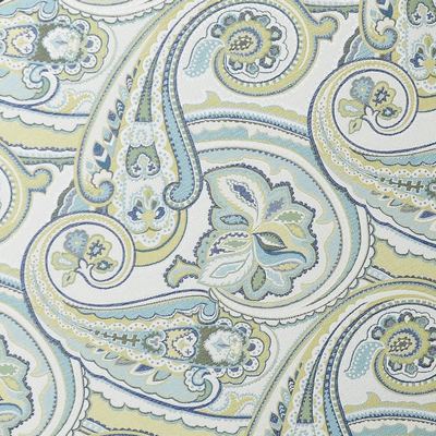 Milady 119 Caribbean in PW-VOL.I DEEP SEA Green POLYESTER/ Fire Rated Fabric High Performance CA 117  Classic Paisley   Fabric
