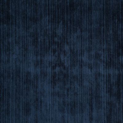 Maserati 627 Navy in CLASSIC VELVETS Blue VISCOSE/37%  Blend Fire Rated Fabric Striped Velvet   Fabric