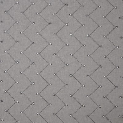 Monocle 112 Fog in COLOR WAVES-NEUTRAL TERRITORY Drapery POLYESTER/28%  Blend Zig Zag   Fabric