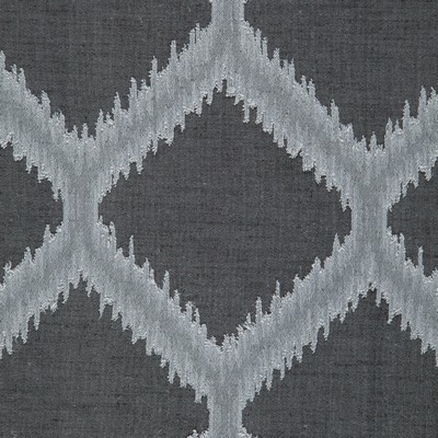 Marcel 606 Zinc in WIDE WIDTH DRAPERY Silver POLYESTER  Blend Fire Rated Fabric Southwestern Diamond  NFPA 701 Flame Retardant   Fabric