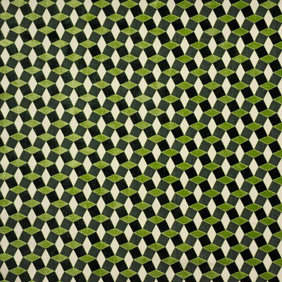 Perspective 758 Grass in TELAXI Green SPUN  Blend Geometric  Heavy Duty  Fabric