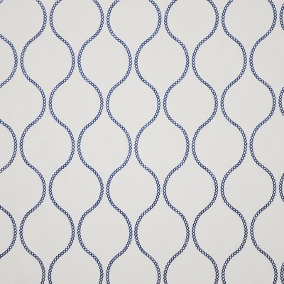 Pearl Strand 612 Sailor in COLOR THEORY-VOL.IV BLUE CRUSH Blue RAYON/15%  Blend Diamond Ogee  Lattice and Fretwork   Fabric