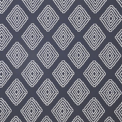 Pollux 822 Night Sky in COLOR WAVES-RIVIERA Blue POLYESTER/30%  Blend Contemporary Diamond   Fabric