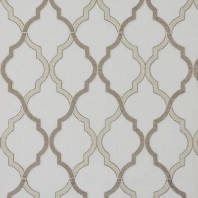 Ruskin 545 Earl Grey in COLOR THEORY-VOL.III CHAI (SAM Grey Drapery POLYESTER  Blend Lattice and Fretwork   Fabric