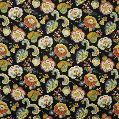 Shalimar 241 Fiesta in COLOR WAVES-GARDENIA COTTON  Blend Fire Rated Fabric Medium Duty CA 117  NFPA 260  Modern Floral  Fabric