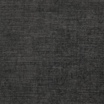 Shavasana 05 Graphite in CURLED UP V Black POLYESTER  Blend Fire Rated Fabric High Wear Commercial Upholstery CA 117  NFPA 260  Solid Black   Fabric