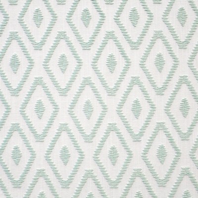 Solitaire 323 Mint in COLOR THEORY VOL. V - SORBET Green Multipurpose POLYESTER/11%  Blend Crewel and Embroidered  Contemporary Diamond   Fabric