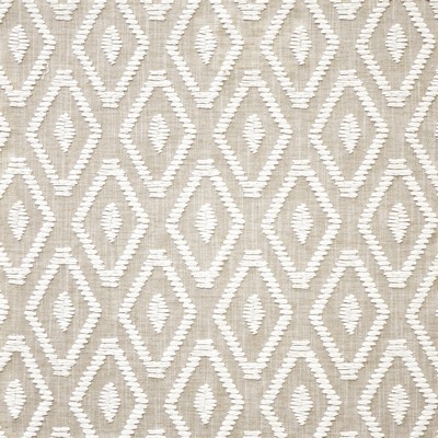 Solitaire 715 Natural in COLOR THEORY VOL. V - CAFFE LATTE Beige Multipurpose POLYESTER/11%  Blend Crewel and Embroidered  Contemporary Diamond   Fabric