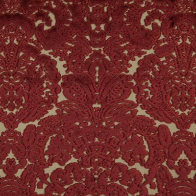 Trinity 632 Imperial in CLASSIC VELVETS Beige POLYESTER/43%  Blend Fire Rated Fabric Patterned Velvet   Fabric