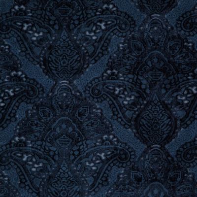 Triumphant 628 Ink in CLASSIC VELVETS Black VISCOSE/35%  Blend Fire Rated Fabric