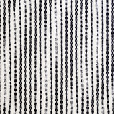 Tick Tock 535 Domino in STRIPES & CHECKS Black Drapery LINEN/45%  Blend Heavy Duty Ticking Stripe   Fabric