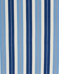 Pool House Stripe Admiral Blue by   