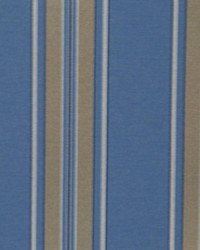 Stripes French Blue by   