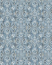 Alsace Damask Sapphire by   