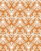 RM Coco Double Dutch Damask Reversal Orange Slice