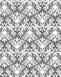 Double Dutch Damask Reversal Pewter by   