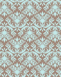 Double Dutch Damask Reversal Robins Egg by   