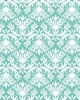 RM Coco Double Dutch Damask Reversal Sea Glass