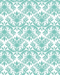 Double Dutch Damask Frosted Jade by   