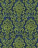 RM Coco Frescato Damask Reversal Blue Grass