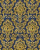 RM Coco Frescato Damask Reversal Lazuli