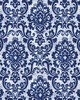 RM Coco Frescato Damask Cobalt