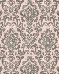 Frescato Damask Pink Flannel by   