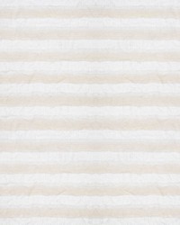 Painterly Stripe Wide-width Sheer Sandstone by   