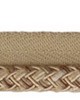 RM Coco Trim T1118 BRAIDED LIPCO QUARRY STONE BRAIDED LIPC