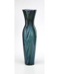 Tall Peacock Feather Vase 02921 by   