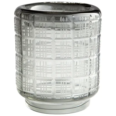 Cyan Design Off The Grid Vase-SM Smoke