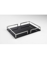 Large Contempo Noir Tray 08671 by   