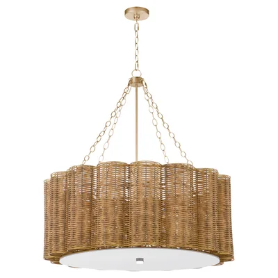 Cyan Design Boracay Chandelier Aged Brass